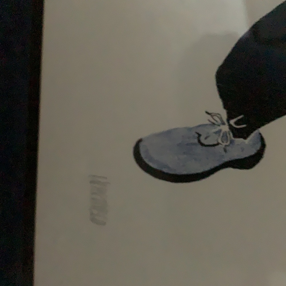 Al hirshfeld lithograph Elvis blue suede shoes - Picture 2 of 7